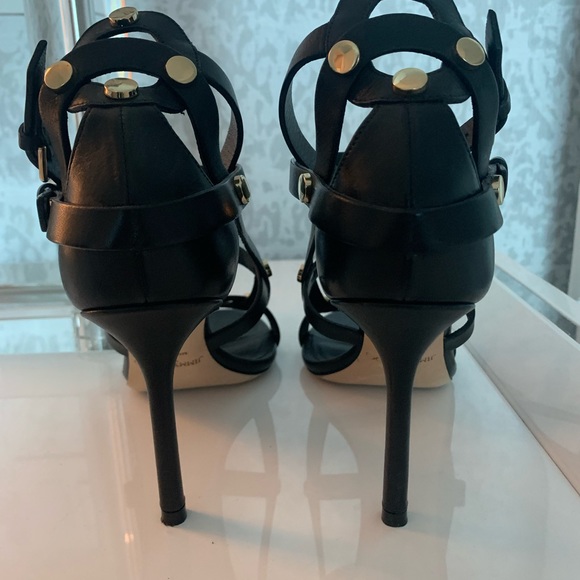 Jimmy Choo Motoko studded black sandals - Picture 3 of 6